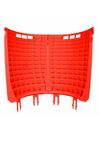 DETAIL GUARDZ - DIRT LOCK - SCRUB WALL 180/360 SYSTEM ATTACHMENT- RED